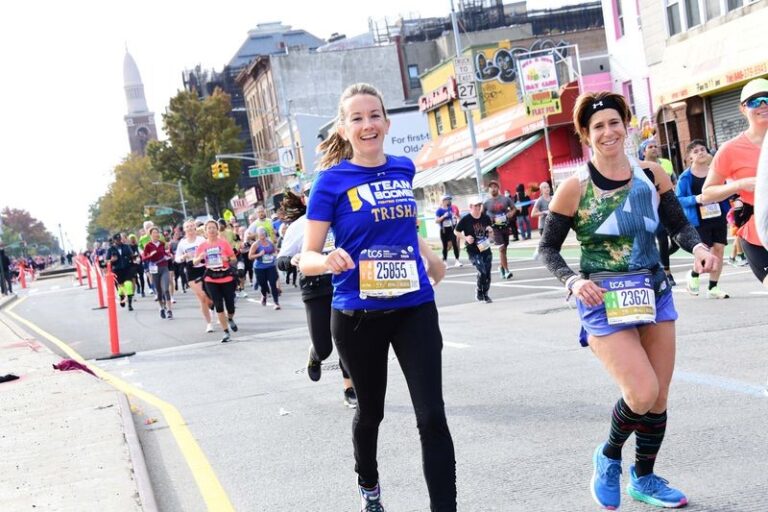 Trisha DePasquale running marathon